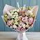 Букет цветов из: Альстромерии и Розы в Дубках Саратовской области