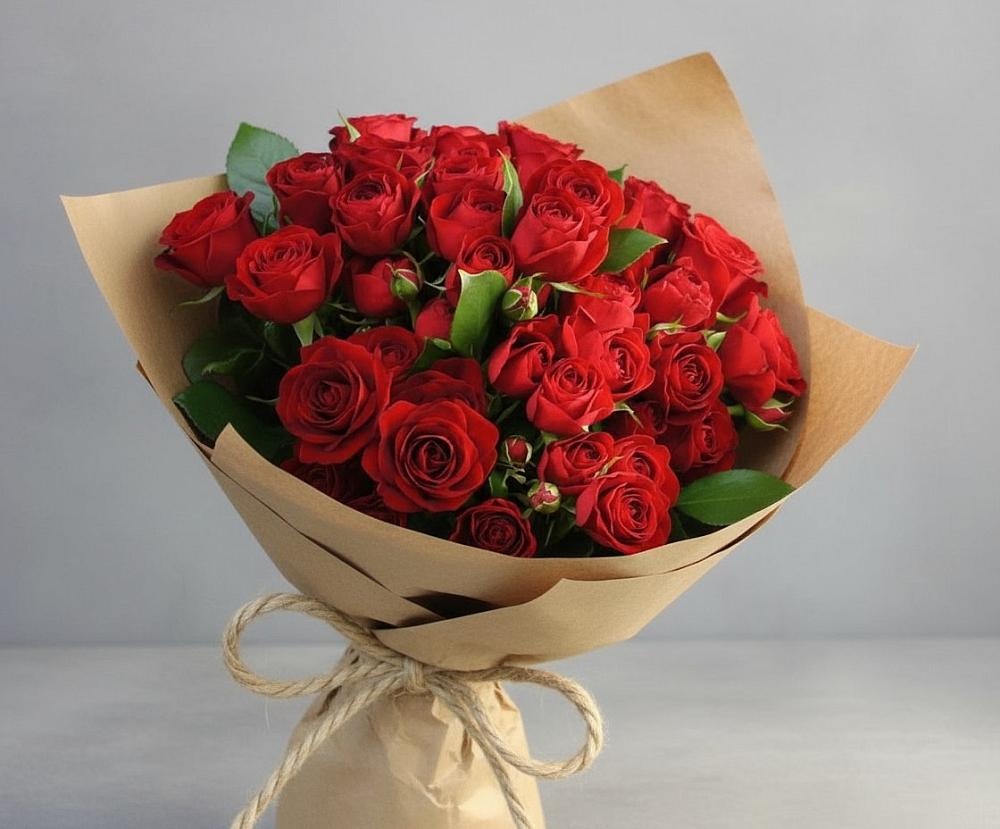 Букет Любовный роман в Дубках Саратовской области