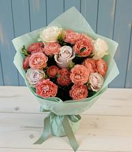 Букет цветов из:  Розы в Дубках Саратовской области