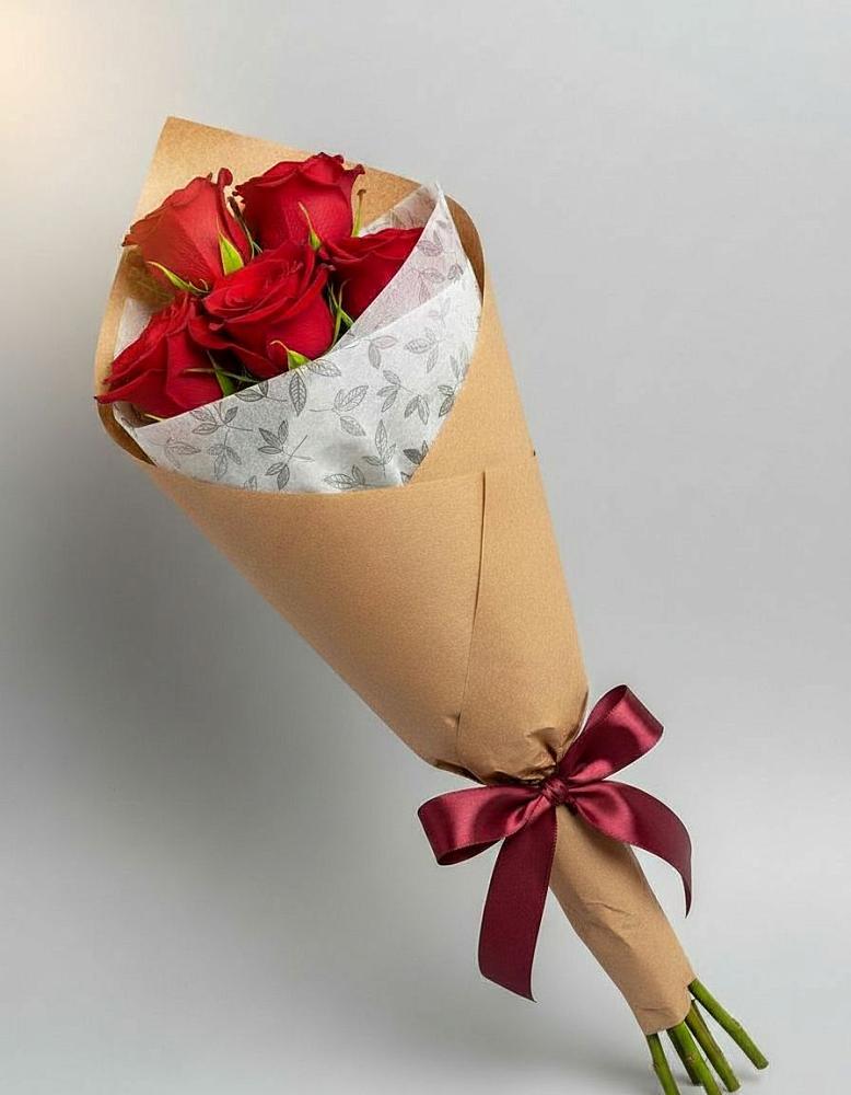 Букет цветов из: Розы в Дубках Саратовской области