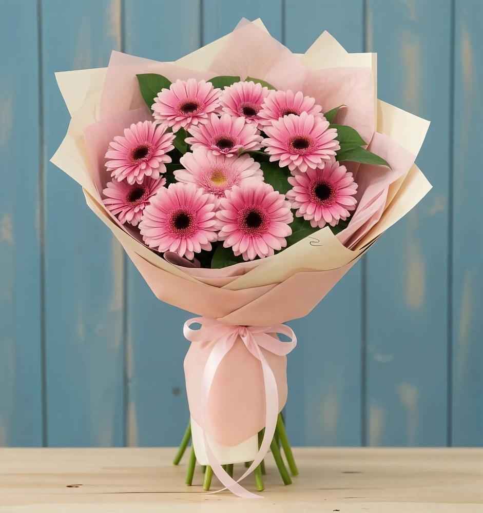 Букет цветов из: Герберы в Дубках Саратовской области