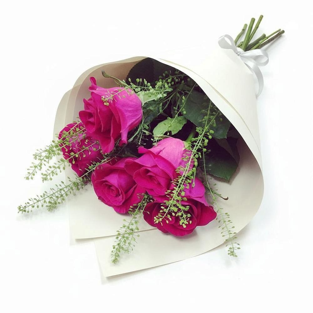 Букет цветов из: Розы в Дубках Саратовской области