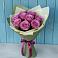 Букет Розы Фёрст Леди в Дубках Саратовской области