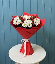 Букет цветов из:  Хризантемы #REPLACE_PRED# Дубках Саратовской области