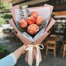 Букет цветов из:  Розы #REPLACE_PRED# Дубках Саратовской области