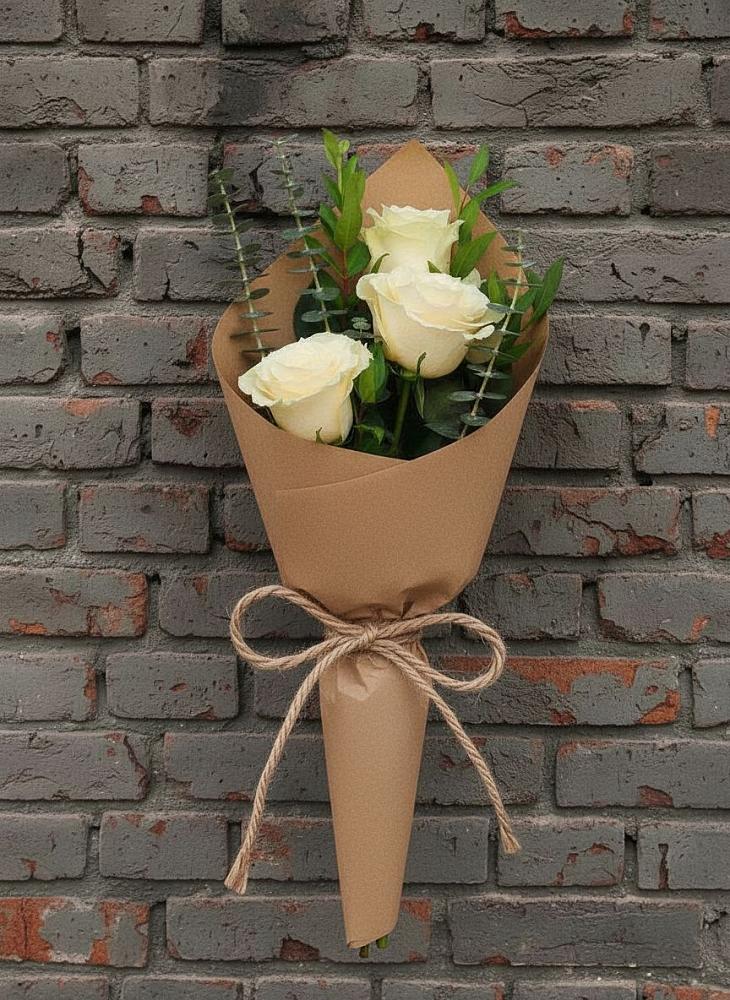 Букет цветов из: Розы в Дубках Саратовской области