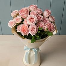 Букет Розовый шарм в Дубках Саратовской области