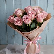 Букет цветов из:  Розы в Дубках Саратовской области