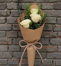 Букет цветов из:  Розы в Дубках Саратовской области