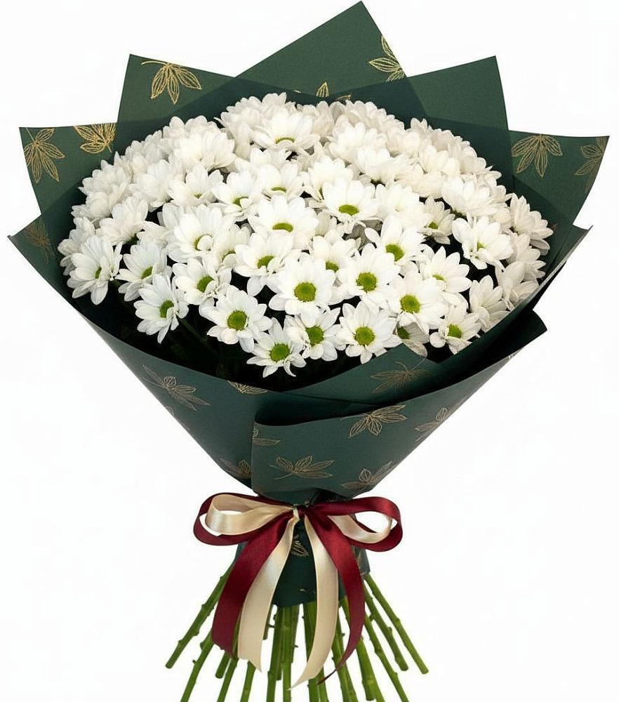 Букет цветов из: Хризантемы в Дубках Саратовской области