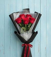 Букет цветов из:  Розы в Дубках Саратовской области