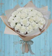 Букет цветов из:  Гвоздики в Дубках Саратовской области