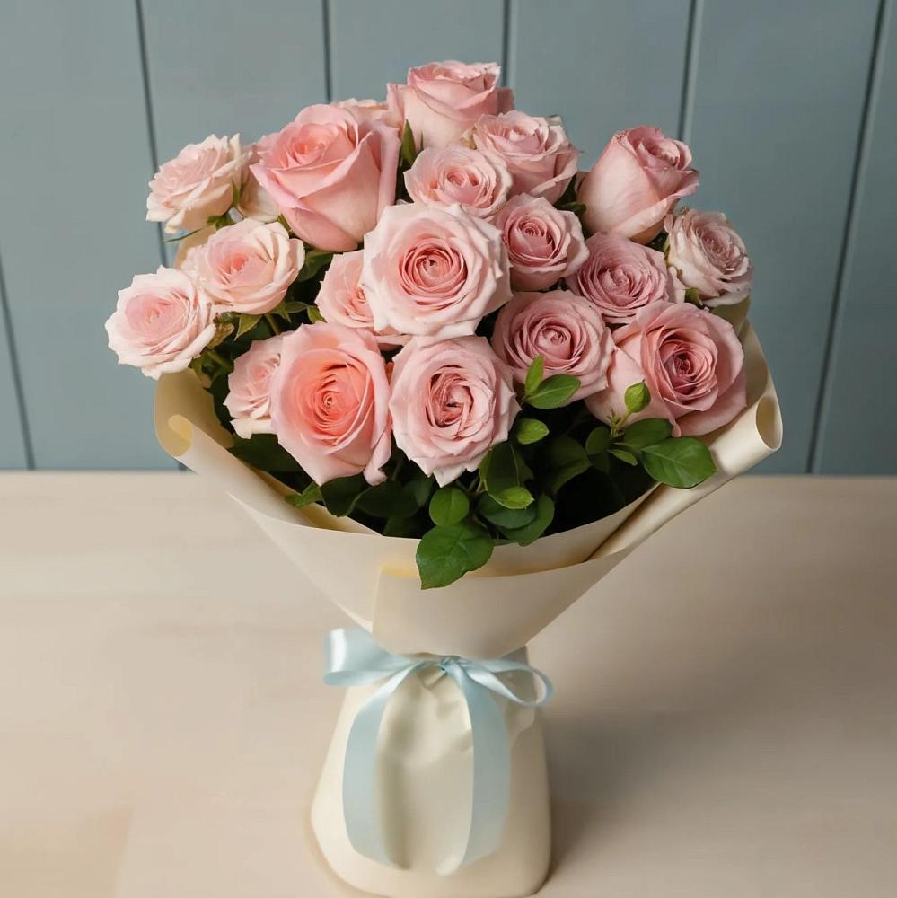 Букет Розовый шарм в Дубках Саратовской области